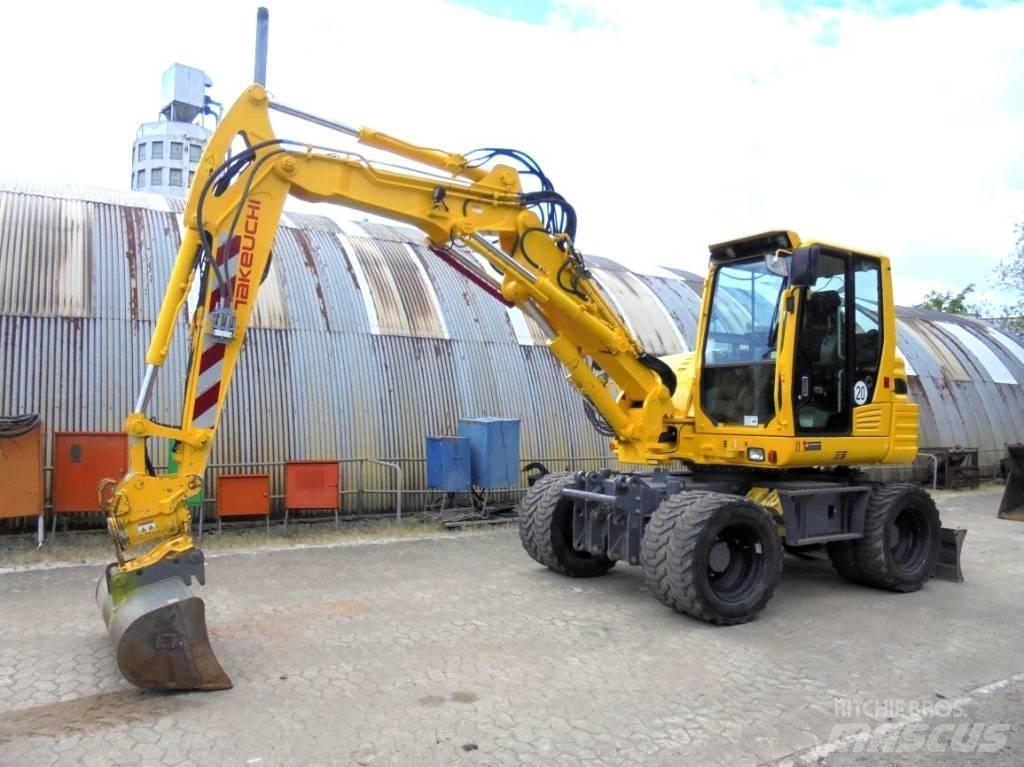 Takeuchi TB 295 W-2 Kolová rýpadla
