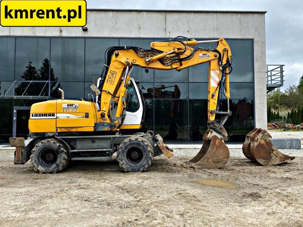 Liebherr 314 Kolová rýpadla