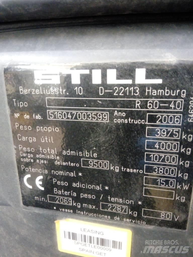 Still R 60-40 Akumulátorové vozíky