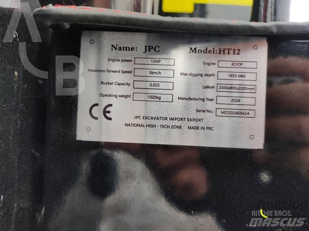 JPC HT12 Mini rýpadla < 7t