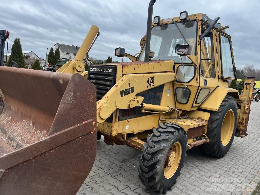 CAT 428 Rýpadlo-nakladače