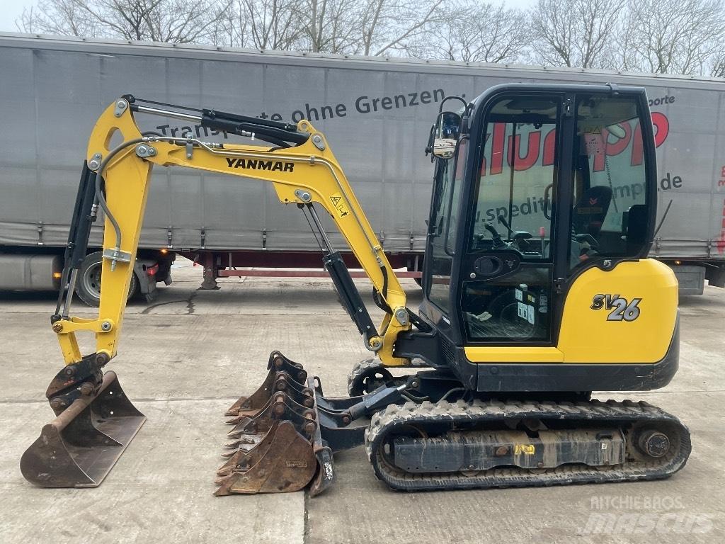 Yanmar SV 26 Mini rýpadla < 7t
