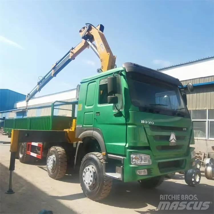 Howo 375 8x4 Autojeřáby, hydraulické ruky
