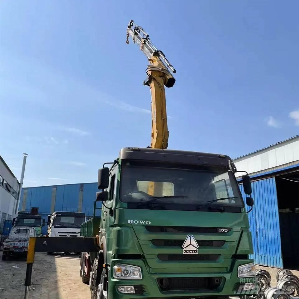 Howo 375 8x4 Autojeřáby, hydraulické ruky