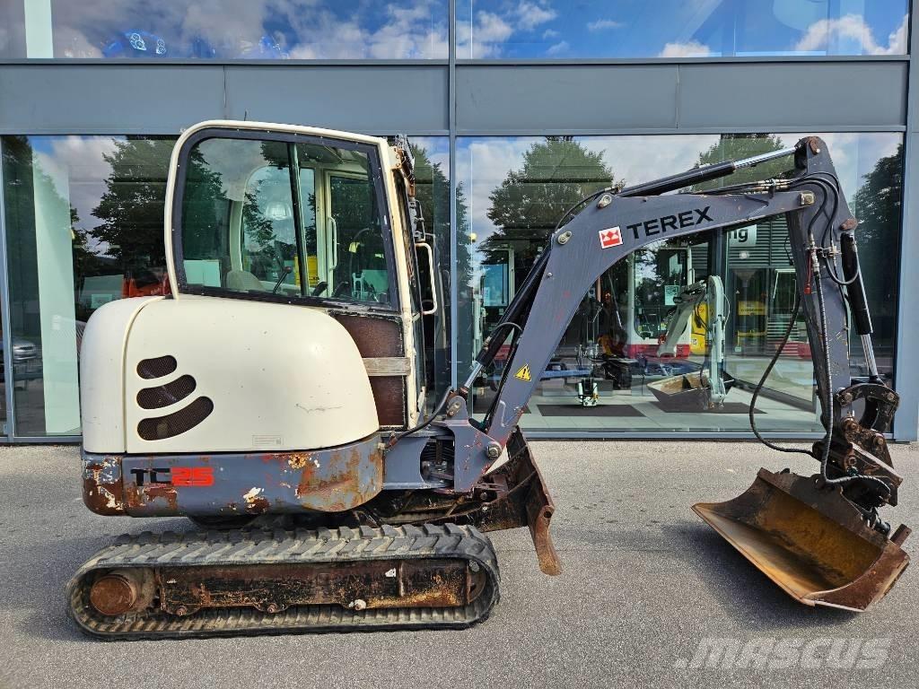 Terex tc25 Mini rýpadla < 7t