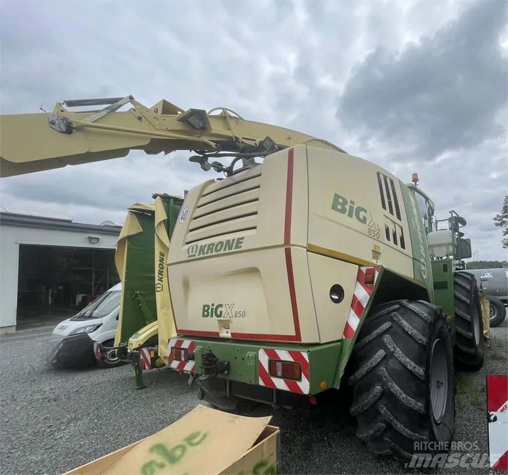 Krone BIG X850 Samojízdné sekačky