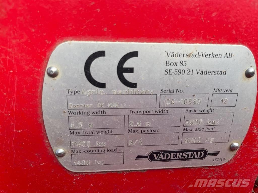 Väderstad Carrier650 Talířové brány