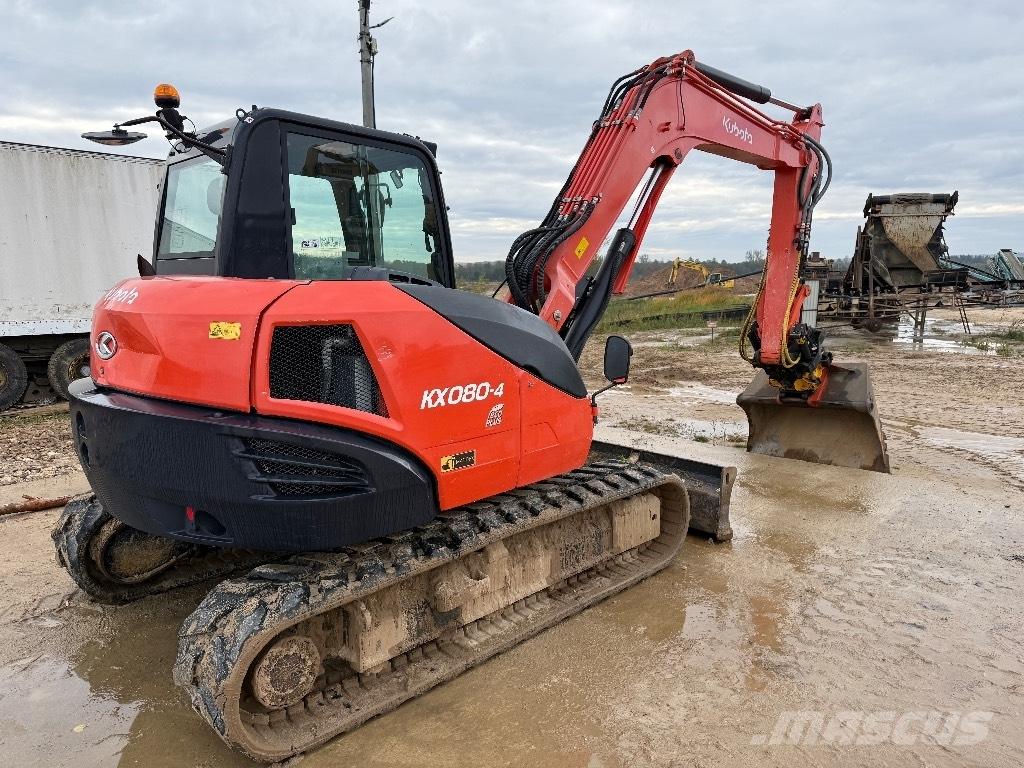 Kubota KX 080-4 Mini rýpadla < 7t