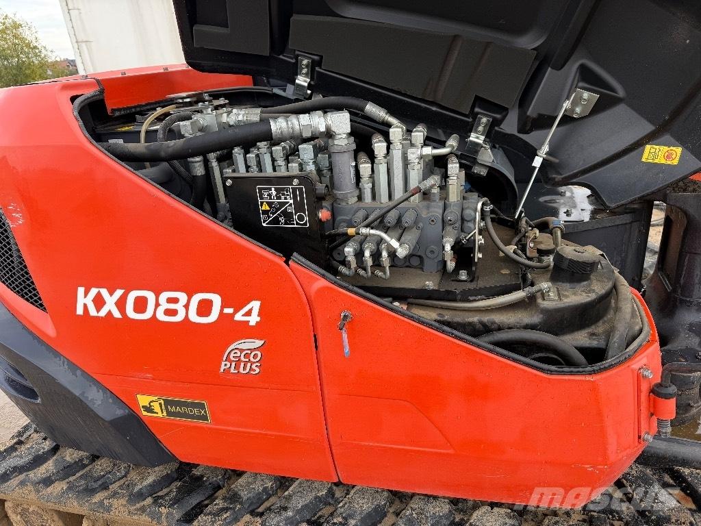 Kubota KX 080-4 Mini rýpadla < 7t