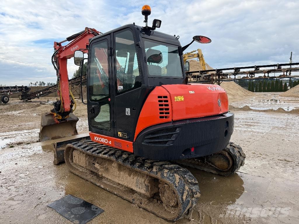 Kubota KX 080-4 Mini rýpadla < 7t