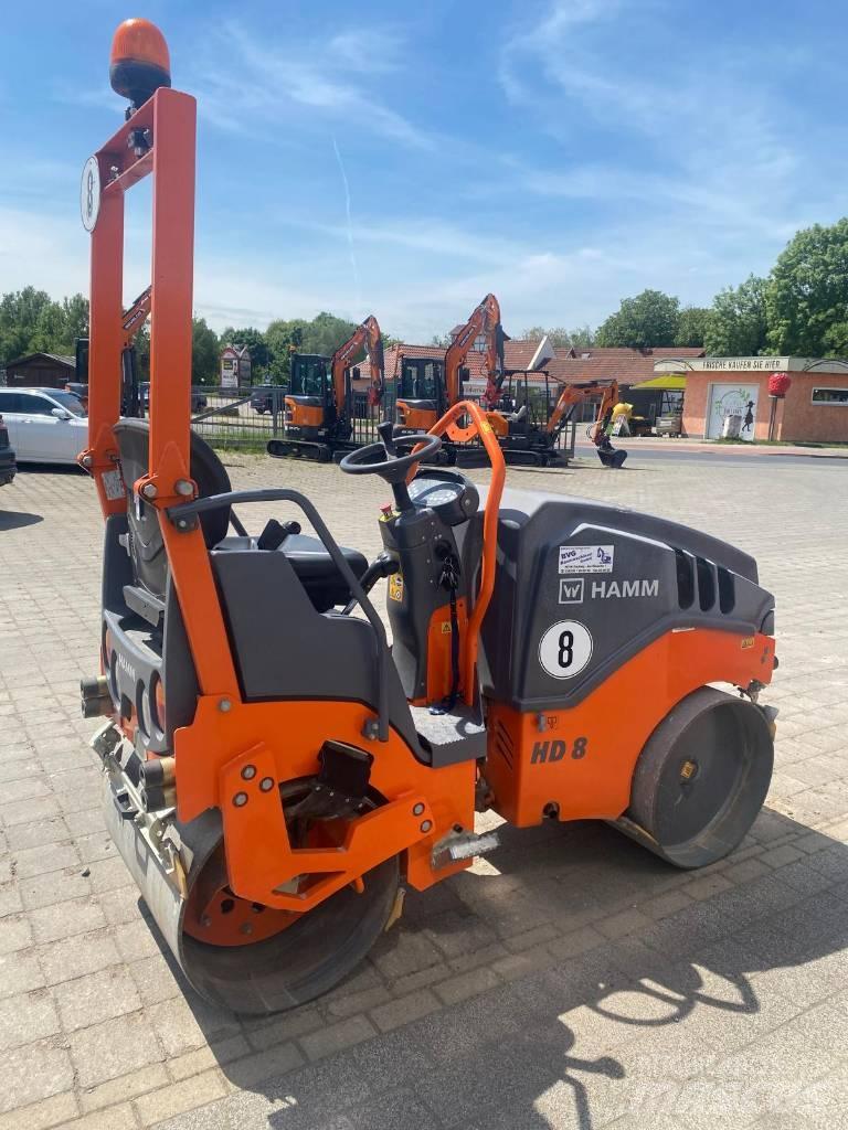 Hamm HD8VV Tandemové válce