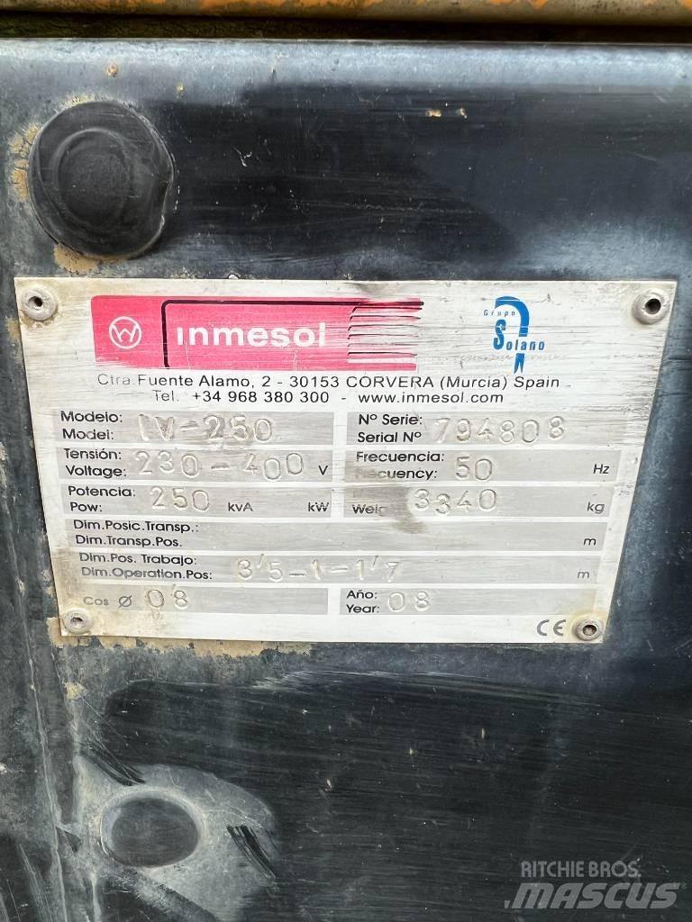 Inmesol IV-250 Naftové generátory