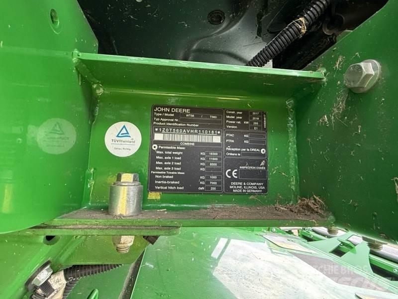 John Deere T560i Další