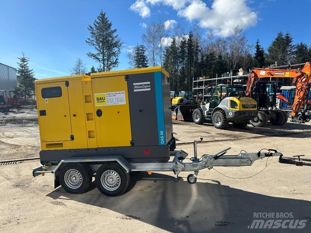 Atlas Copco QAS 60 Naftové generátory