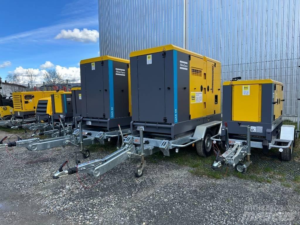 Atlas Copco QAS 60 Naftové generátory