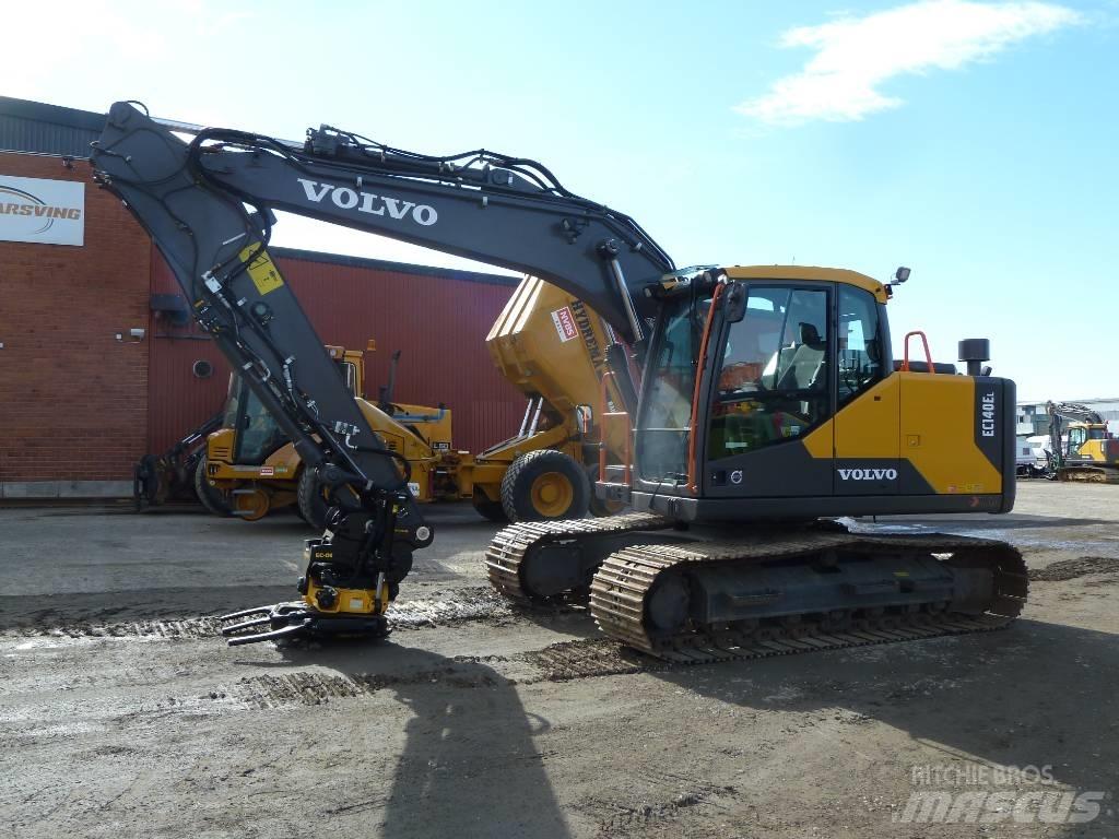 Volvo EC140EL Pásová rýpadla