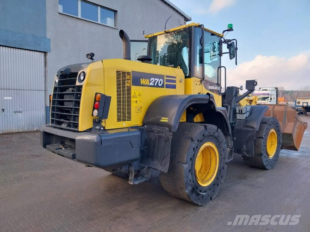 Komatsu WA270-7 Kolové nakladače