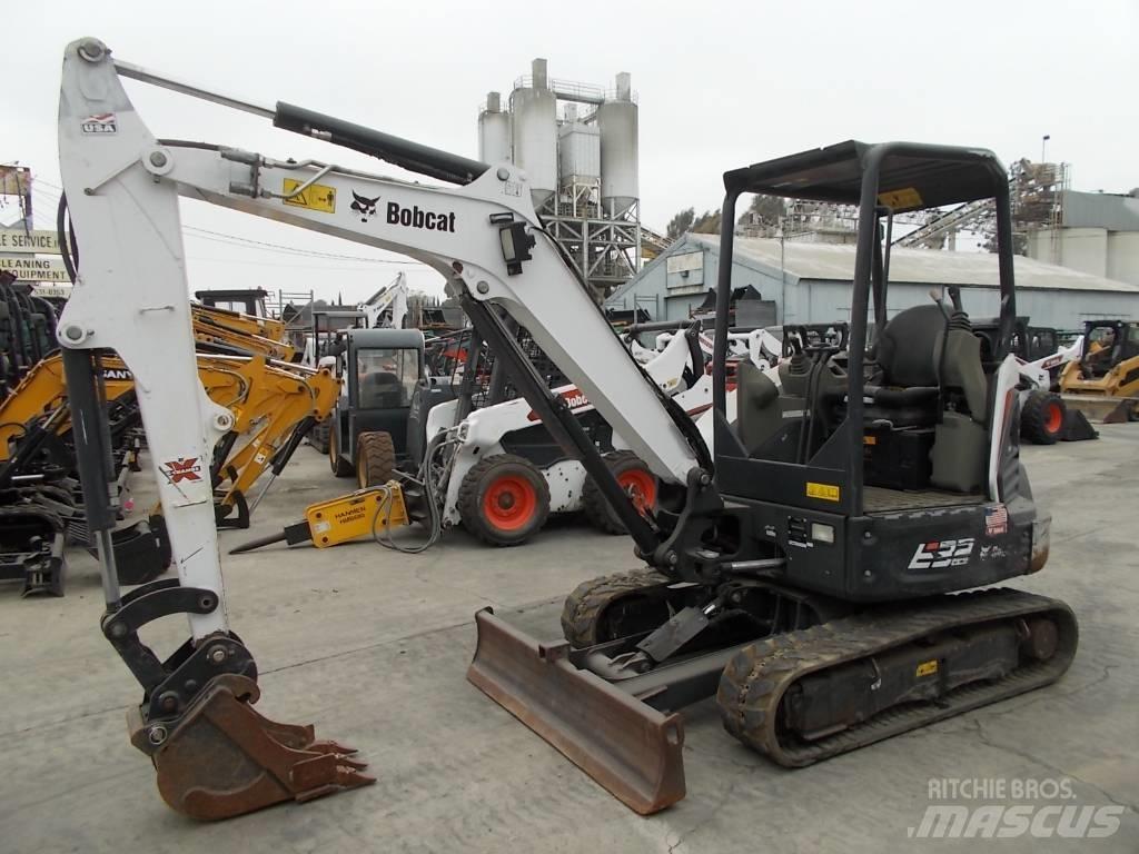 Bobcat E32i Mini rýpadla < 7t