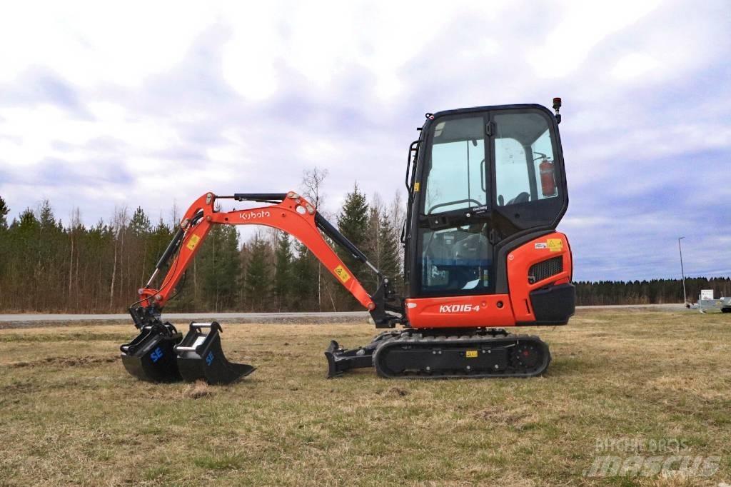 Kubota KX016-4 Mini rýpadla < 7t