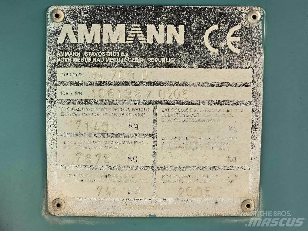 Ammann VV 700 D Kombinované válce