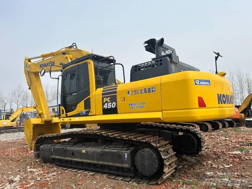 Komatsu PC 450 Pásová rýpadla