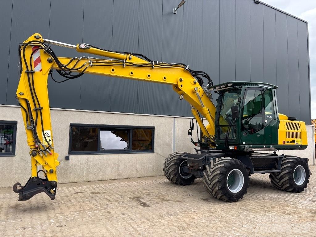 Atlas 160 W - 140 W Kolová rýpadla