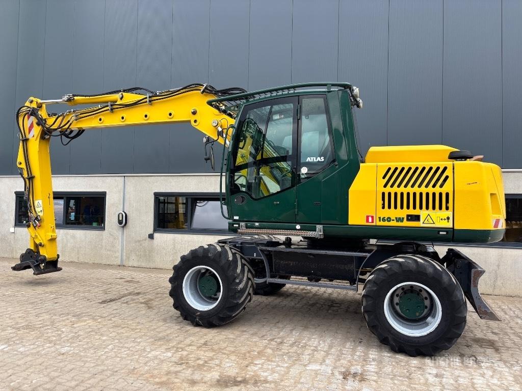 Atlas 160 W - 140 W Kolová rýpadla