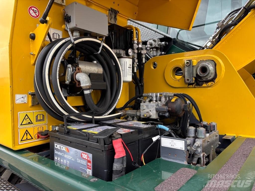 Atlas 160 W - 140 W Kolová rýpadla