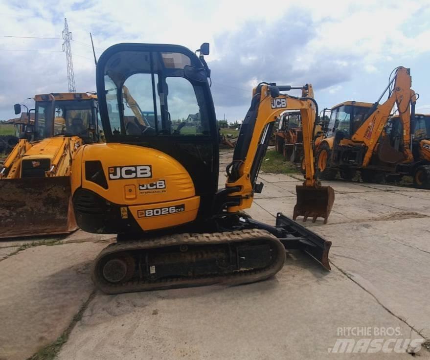 JCB 8026 CTS Mini rýpadla < 7t