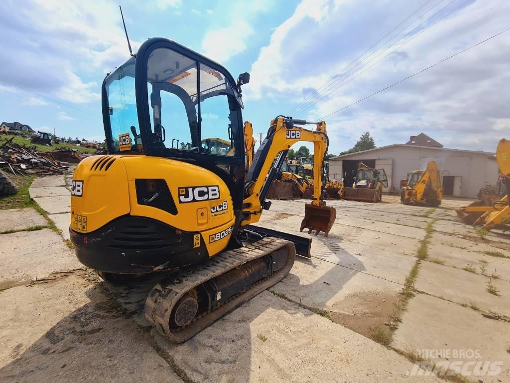 JCB 8026 CTS Mini rýpadla < 7t