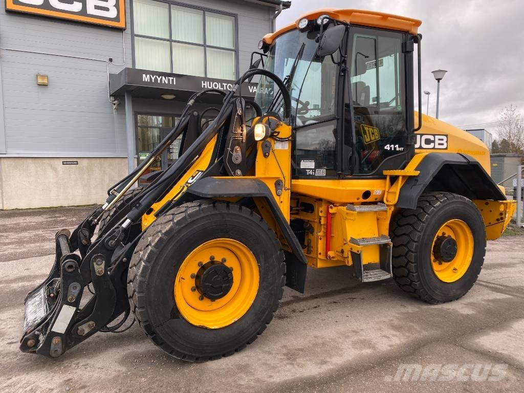 JCB 411 HT T4i Kolové nakladače