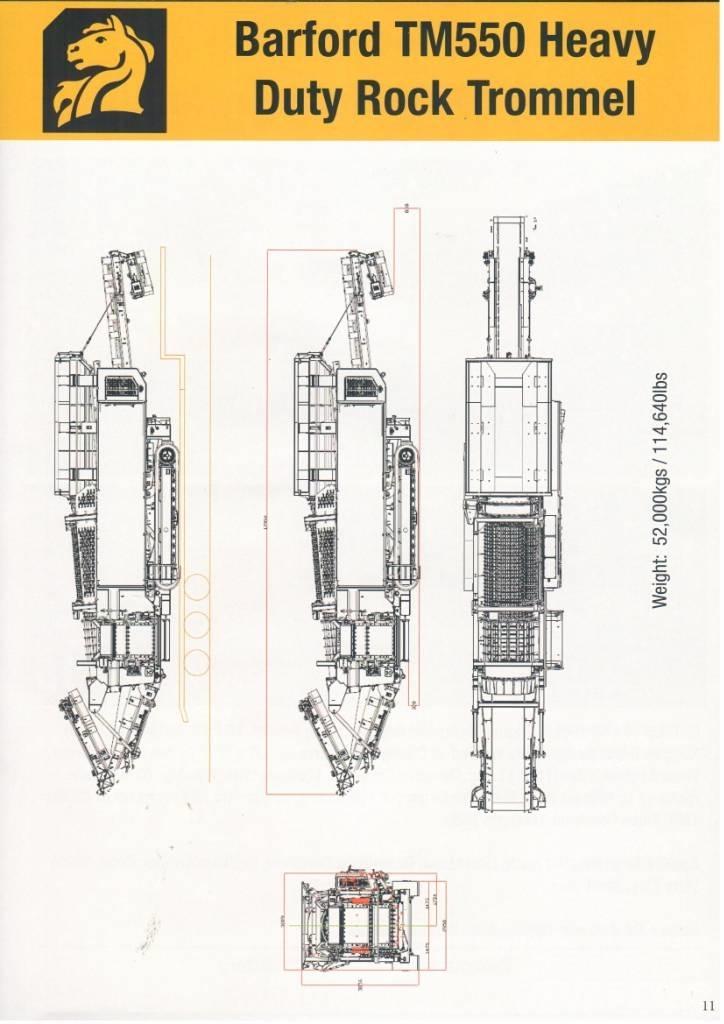 Barford TM550 Třídiče