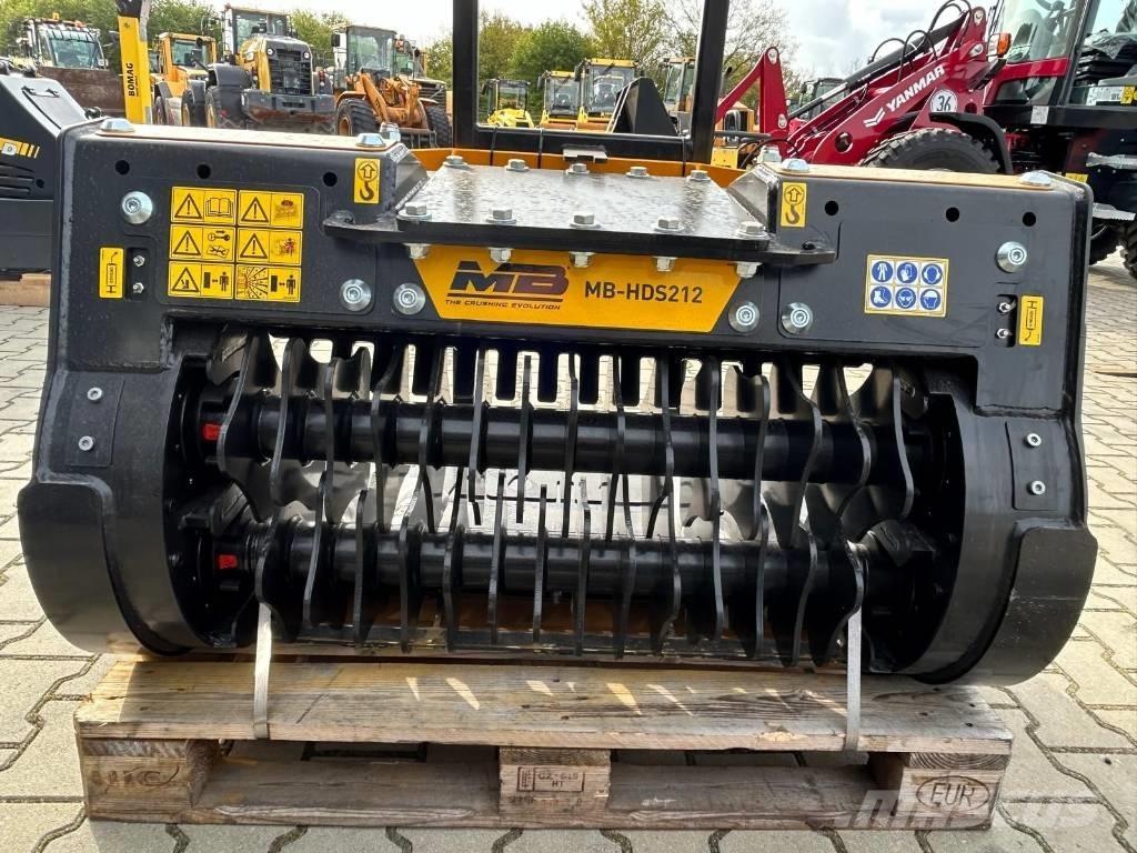 MB Crusher HDS 212 Ostatní komponenty