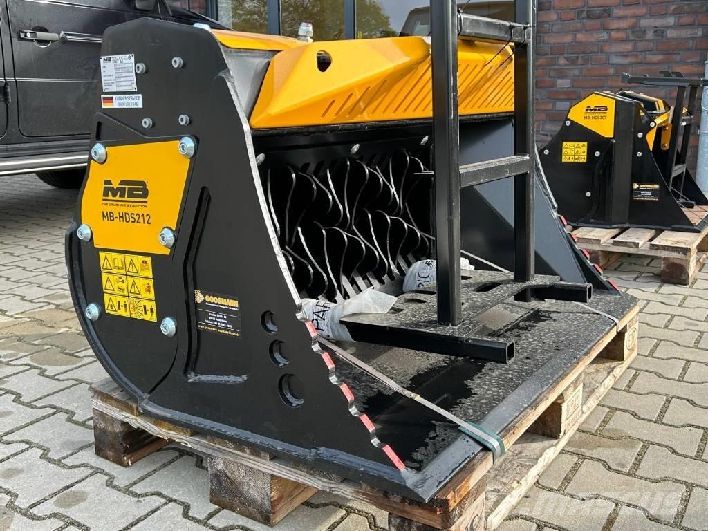 MB Crusher HDS 212 Ostatní komponenty