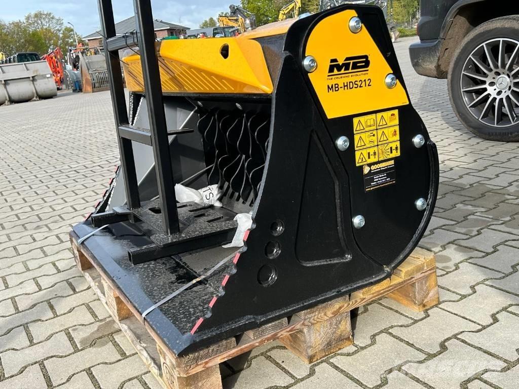 MB Crusher HDS 212 Ostatní komponenty