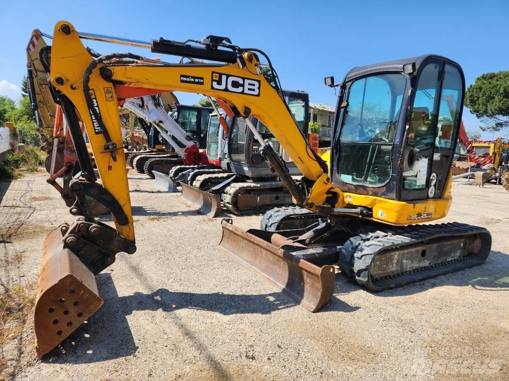 JCB 8055 RTS Mini rýpadla < 7t