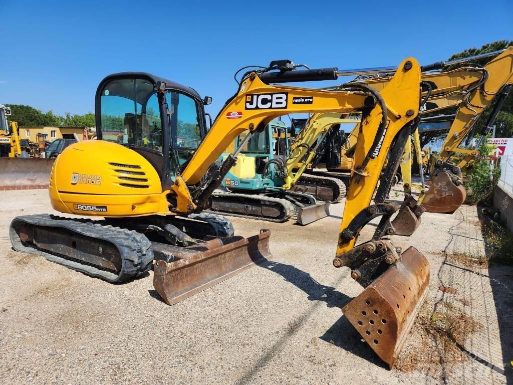 JCB 8055 RTS Mini rýpadla < 7t