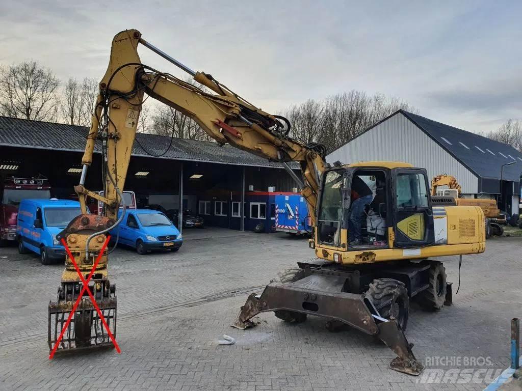 Komatsu PW180-7K Kolová rýpadla