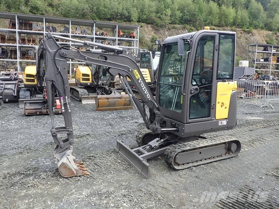 Volvo EC 20 D Mini rýpadla < 7t