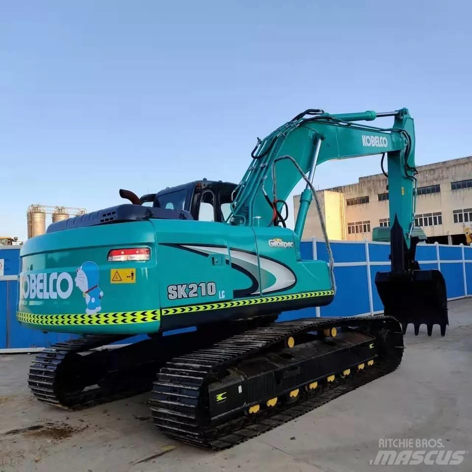 Kobelco SK 210 Pásová rýpadla