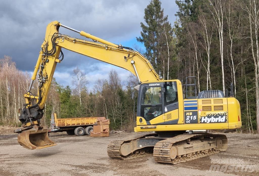 Komatsu HB 215 LC-2 Pásová rýpadla