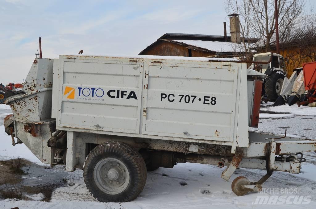 Cifa PC 707 Nákladní auta s čerpadly betonu