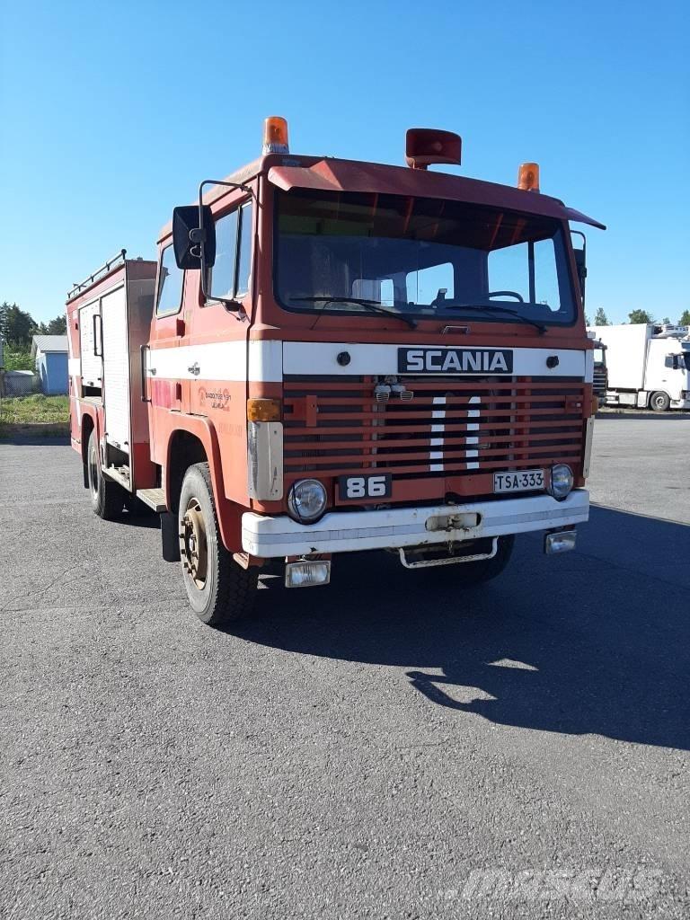 Scania LB 86 Hasičský vůz