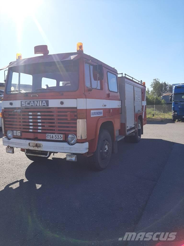 Scania LB 86 Hasičský vůz