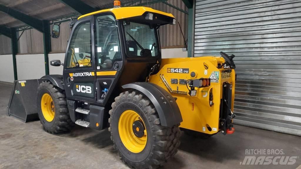 JCB 542-70 Agrixtra Teleskopické nakladače pro zemědělství