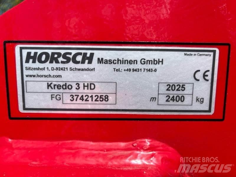 Horsch Kredo 3 HD Rotační brány a půdní frézy