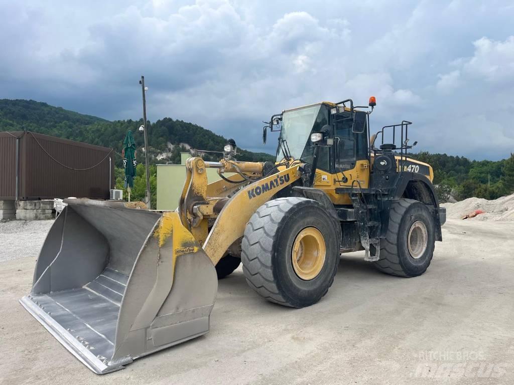 Komatsu WA 470-8 Kolové nakladače