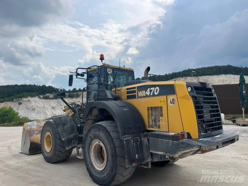 Komatsu WA 470-8 Kolové nakladače