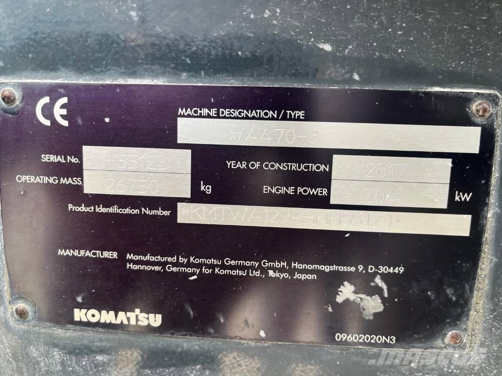 Komatsu WA 470-8 Kolové nakladače