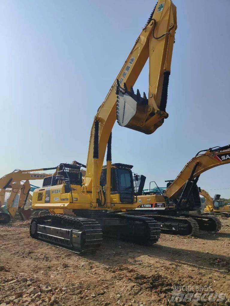 Komatsu PC450-8 Pásová rýpadla